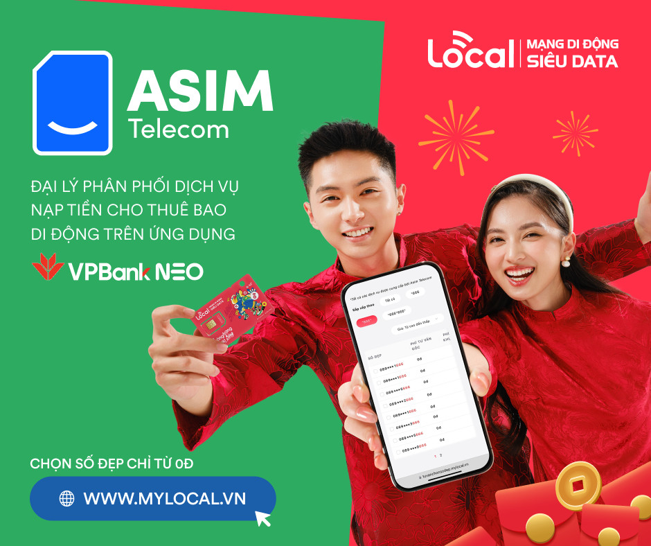 Dự án nạp tiền cho thuê bao di động trên ứng dụng VPBank NEO.